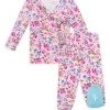 Posh Peanut Baby Girl's 2-Piece Pixie Tie Front Kimono Set For Kids -Posh Peanu Shop unnamed file 100