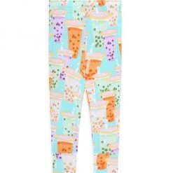 Posh Peanut Little Kid's & Kid's Boba Time 2-Piece Pajamas Set For Kids -Posh Peanu Shop unnamed file 1004