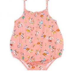Posh Peanut Baby Girl's & Girl's Betty Spaghetti Strap Bubble Romper For Kids