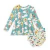 Baby's & Little Girl's FAO X Posh Peanut 2-Piece Teddy Bears Peplum Top & Bloomers Set For Kids -Posh Peanu Shop unnamed file 1013