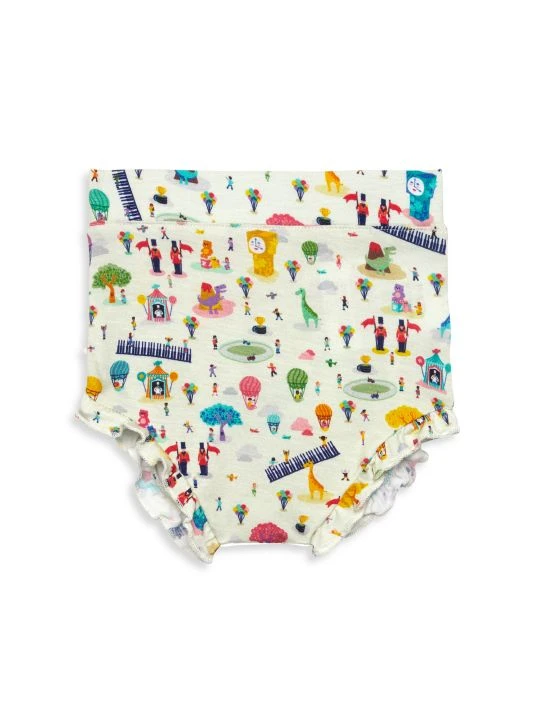 Baby's & Little Girl's FAO X Posh Peanut 2-Piece Teddy Bears Peplum Top & Bloomers Set For Kids 6 Baby's & Little Girl's FAO X Posh Peanut 2-Piece Teddy Bears Peplum Top & Bloomers Set For Kids - Image 4