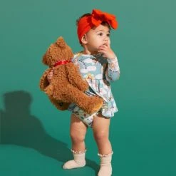 Baby's & Little Girl's FAO X Posh Peanut 2-Piece Teddy Bears Peplum Top & Bloomers Set For Kids 15 Baby's & Little Girl's FAO X Posh Peanut 2-Piece Teddy Bears Peplum Top & Bloomers Set For Kids -Posh Peanu Shop unnamed file 1019