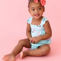 Posh Peanut Baby's & Little Girl's Donuts Ruffled Bubble Romper For Kids -Posh Peanu Shop unnamed file 1030