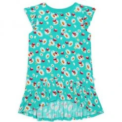 Posh Peanut Little Girl's & Girl's Ladybug Ruffled Hi-Low Dress For Kids