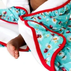 Posh Peanut Ladybug Ruffled Hooded Towel For Kids -Posh Peanu Shop unnamed file 1039