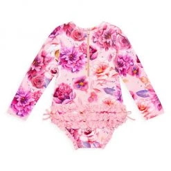 Posh Peanut Baby's & Little Girl's Floral Frill-Trim Rashguard Swimsuit For Kids -Posh Peanu Shop unnamed file 139