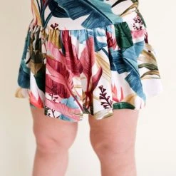 Posh Peanut Baby's & Little Girl's Tropicana Ruffled Cap Sleeve Twirl Bodysuit For Kids -Posh Peanu Shop unnamed file 157