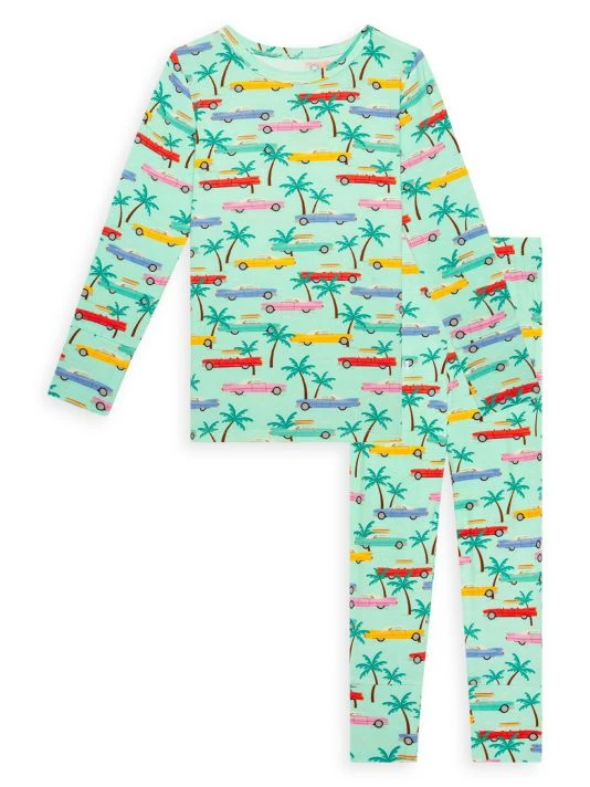 Posh Peanut Little Kid's Saint 2-Piece Pajama Set For Kids 3 Posh Peanut Little Kid's Saint 2-Piece Pajama Set For Kids