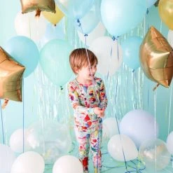 Posh Peanut Baby's, Little Kid's & Kid's Happy Birthday 2-Piece Pajama Set For Kids -Posh Peanu Shop unnamed file 209
