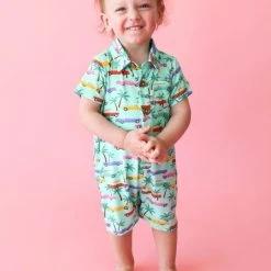 Posh Peanut Baby Boy's Saint Collared Henley Romper For Kids 4 Posh Peanut Baby Boy's Saint Collared Henley Romper For Kids -Posh Peanu Shop unnamed file 227