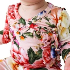 Posh Peanut Baby Girl's Marisol Tie Front Ruffled Kimono Set For Kids -Posh Peanu Shop unnamed file 234
