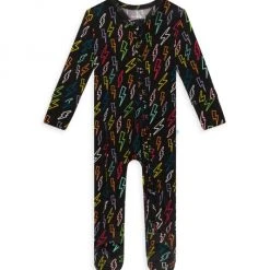 Posh Peanut Baby's Zack Double Zippered One-Piece Footie For Kids