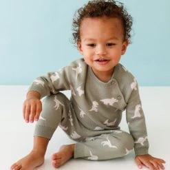 Posh Peanut Baby Boy's Poshosaurus 2-Piece Sweater & Legging Set For Kids -Posh Peanu Shop unnamed file 258