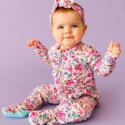 Posh Peanut Baby's & Little Girl's Pixie Ruffled Double Zippered One-Piece Footie For Kids -Posh Peanu Shop unnamed file 264