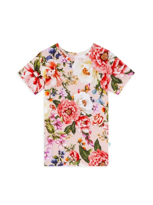 Posh Peanut Little Girl's & Girl's Marisol Basic Short-Sleeve T-Shirt & Pants Set For Kids 4 Posh Peanut Little Girl's & Girl's Marisol Basic Short-Sleeve T-Shirt & Pants Set For Kids - Image 2