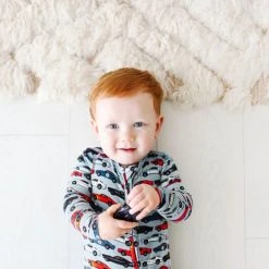 Posh Peanut Baby Boy's Miles Dual-End Zip-Up One-Piece Footie For Kids -Posh Peanu Shop unnamed file 30