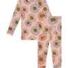 Posh Peanut Little Girl's & Girl's Millie Basic Pajama Set For Kids -Posh Peanu Shop unnamed file 322