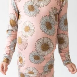 Posh Peanut Little Girl's & Girl's Millie Basic Pajama Set For Kids -Posh Peanu Shop unnamed file 325