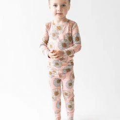 Posh Peanut Little Girl's & Girl's Millie Basic Pajama Set For Kids -Posh Peanu Shop unnamed file 326