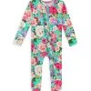 Posh Peanut Baby Girl's Lennon Ruffled Footie For Kids -Posh Peanu Shop unnamed file 330
