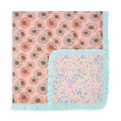 Posh Peanut Millie Luxe Ruffled Patoo™ Blanket For Kids