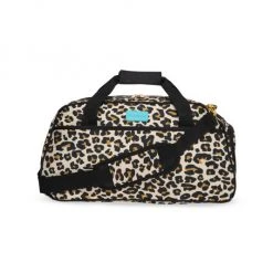 Posh Peanut Kid's Lana Leopard Duffle Bag For Kids