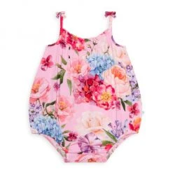 Posh Peanut Baby Girl's & Girl's Brisa Spaghetti Strap Bubble Romper For Kids