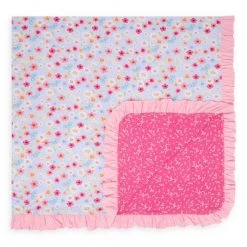 Posh Peanut Carissa + Janice Luxe Ruffled Patoo Blanket For Kids