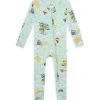 Posh Peanut Baby's Posh Tree House Ruffled Zip-Up Footie For Kids -Posh Peanu Shop unnamed file 398