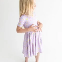 Posh Peanut Little Girl's & Girl's Cleo Short-Sleeved Twirl Dress For Kids -Posh Peanu Shop unnamed file 402