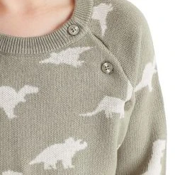 Posh Peanut Little Boy's & Boy's Poshosaurus Long Sleeve Wrap Sweater For Kids -Posh Peanu Shop unnamed file 419