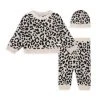 Posh Peanut Baby Girl's Layla 3-Piece Sweather, Legging & Beanie Set For Kids -Posh Peanu Shop unnamed file 479