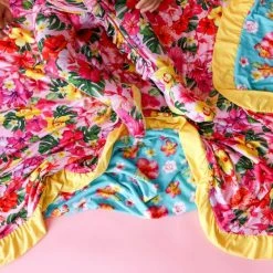 Posh Peanut Malana & Fran Reversible Ruffled Luxe Patoo Blanket For Kids -Posh Peanu Shop unnamed file 521