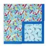 Posh Peanut Wave & Skipper Reversible Luxe Patoo Blanket For Kids