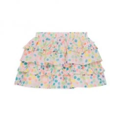 Posh Peanut Little Girl's & Girl's Estelle Ruffled Mini Skirt For Kids