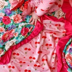 Posh Peanut Baby Girl's Lennon Cherry Ruffled Patoo Blanket For Kids 7 Posh Peanut Baby Girl's Lennon Cherry Ruffled Patoo Blanket For Kids -Posh Peanu Shop unnamed file 55