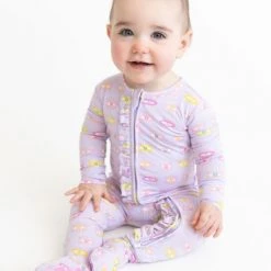 Posh Peanut Baby Girl's Cleo Ruffled Footie For Kids 10 Posh Peanut Baby Girl's Cleo Ruffled Footie For Kids -Posh Peanu Shop unnamed file 568