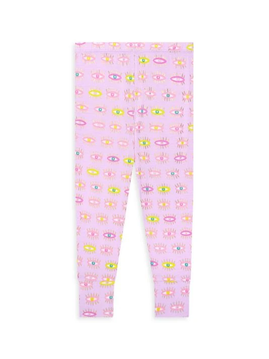 Posh Peanut Little Girl's & Girl's Cleo 2-Piece Short-Sleeved Pajama Set For Kids 5 Posh Peanut Little Girl's & Girl's Cleo 2-Piece Short-Sleeved Pajama Set For Kids - Image 3