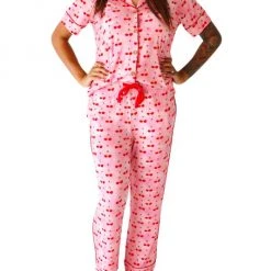 Posh Peanut Women's Very Cherry 2-Piece Pajama Set -Posh Peanu Shop unnamed file 595