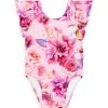 Posh Peanut Baby Girl's One-Piece Floral Cap-Sleeve Swimsuit For Kids -Posh Peanu Shop unnamed file 610