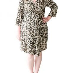 Posh Peanut Lana Leopard-Print Mommy Robe 5 Posh Peanut Lana Leopard-Print Mommy Robe -Posh Peanu Shop unnamed file 619