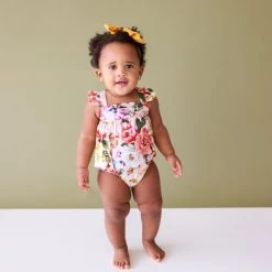 Posh Peanut Baby's & Little Girl's Marisol Cap-Sleeve Bubble Romper For Kids -Posh Peanu Shop unnamed file 626