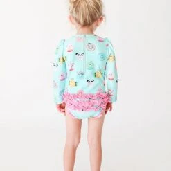 Posh Peanut Baby's & Little Girl's Donuts Frill-Trim Rashguard Swimsuit For Kids -Posh Peanu Shop unnamed file 696
