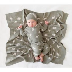 Posh Peanut Baby's Poshosaurus Jacquard Blanket For Kids -Posh Peanu Shop unnamed file 706