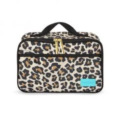 Posh Peanut Kid's Lana Leopard Print Lunch Box For Kids
