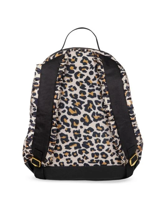 Posh Peanut Kid's Lana Leopard Ruffled Backpack For Kids 5 Posh Peanut Kid's Lana Leopard Ruffled Backpack For Kids - Image 3