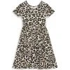 Posh Peanut Girl's Lana Leopard Short Sleeve Basic Twirl Dress For Kids 2 Posh Peanut Girl's Lana Leopard Short Sleeve Basic Twirl Dress For Kids -Posh Peanu Shop unnamed file 749