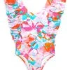 Posh Peanut Little Girl's Ozzy One-Piece Ruffled Flutter Sleeve Swimsuit For Kids -Posh Peanu Shop unnamed file 760