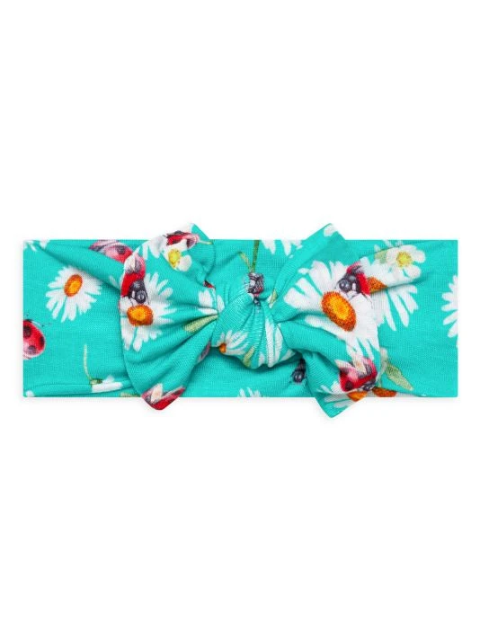 Posh Peanut Baby Girl's 2-Piece Ladybug Swaddle & Headwrap Set For Kids 5 Posh Peanut Baby Girl's 2-Piece Ladybug Swaddle & Headwrap Set For Kids - Image 3