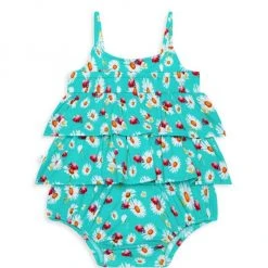 Posh Peanut Baby's & Little Girl's Ladybug Ruffled Sleeveless Bubble Romper For Kids -Posh Peanu Shop unnamed file 823